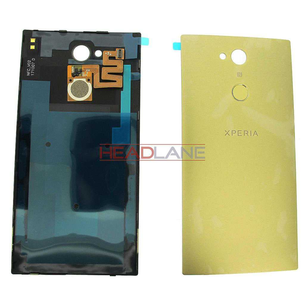 Sony H3311 Xperia L2 Battery Cover - Gold - A/8CS-81030-0006 - Sony Replacement Part