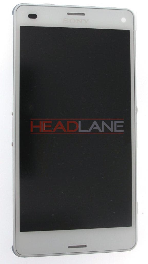 Sony D5803 Xperia Z3 Compact LCD Display / Screen + Touch - White - U50013963 - Sony Replacement Part