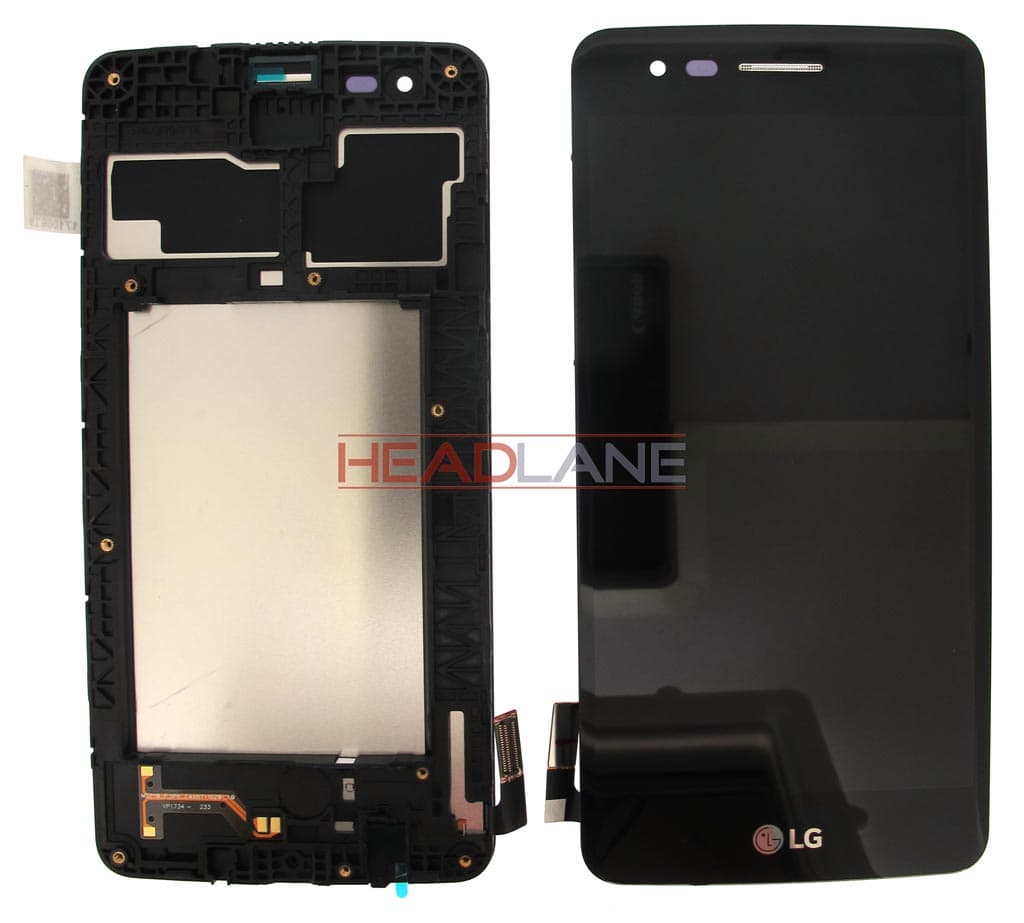 LG M200N K8 (2017) LCD Display / Screen + Touch - Black - ACQ89633101 - LG Replacement Part