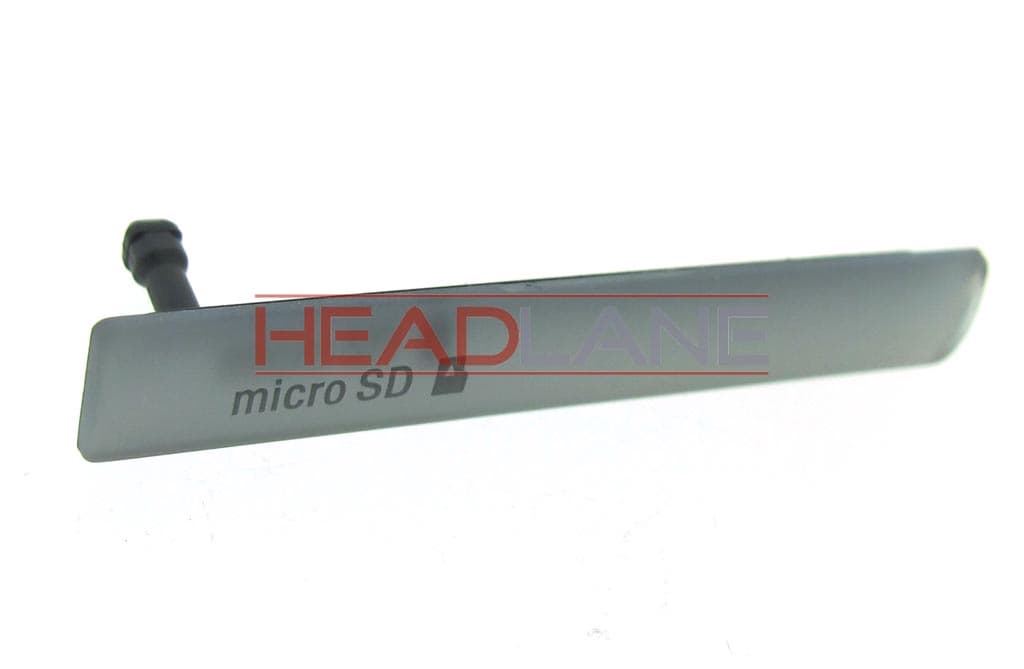 Sony D5803 Xperia Z3 Compact USB / MicroSD Cover - White - 1284-3481 - Sony Replacement Part