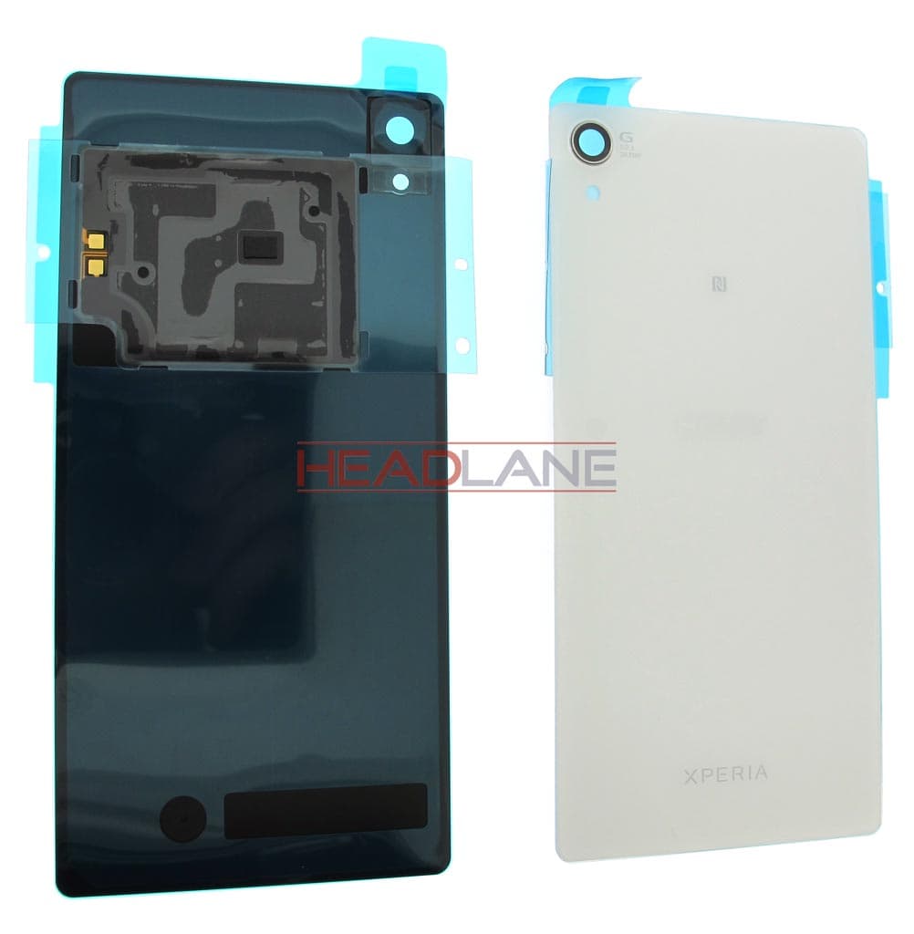 Sony D6502 D6503 Xperia Z2 Battery Cover - White - 1281-8246 - Sony Replacement Part