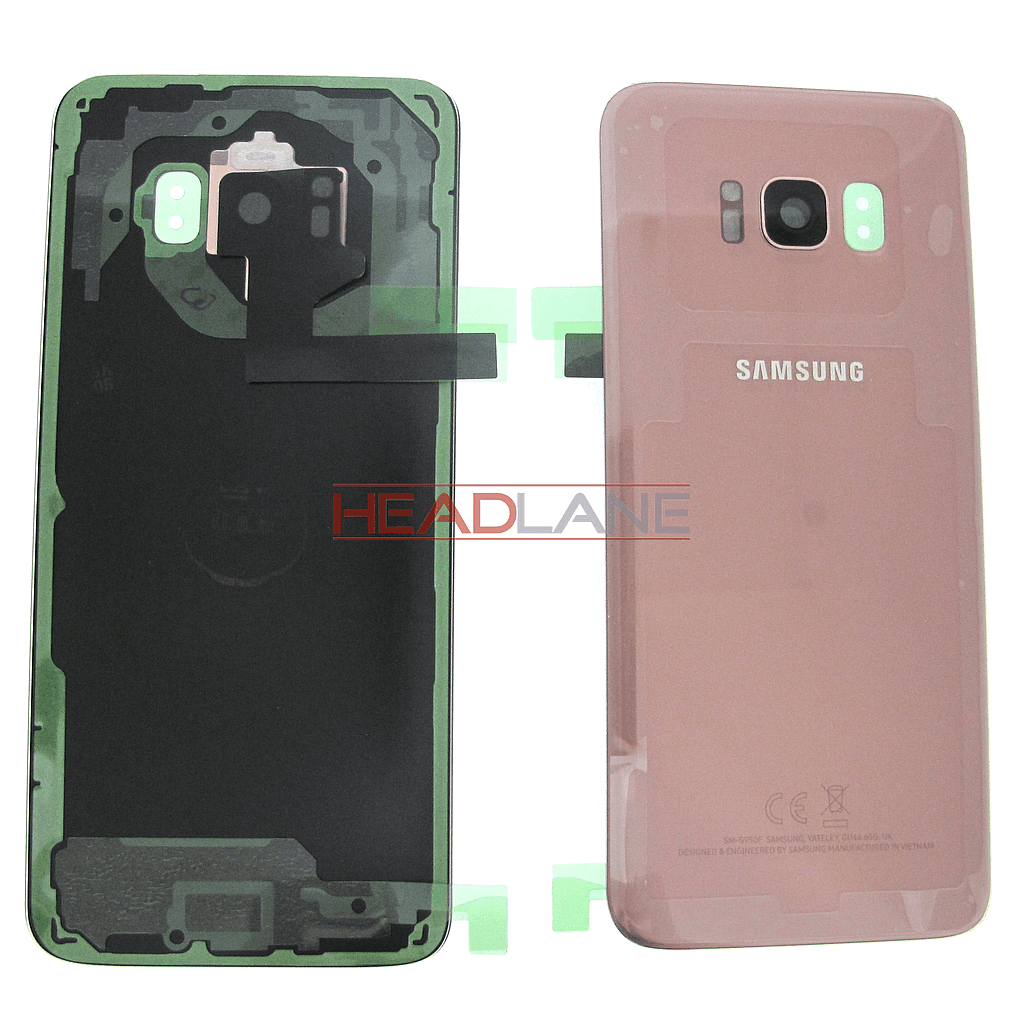 Samsung SM-G950 Galaxy S8 Battery Cover - Pink - GH82-13962E - Samsung Replacement Part