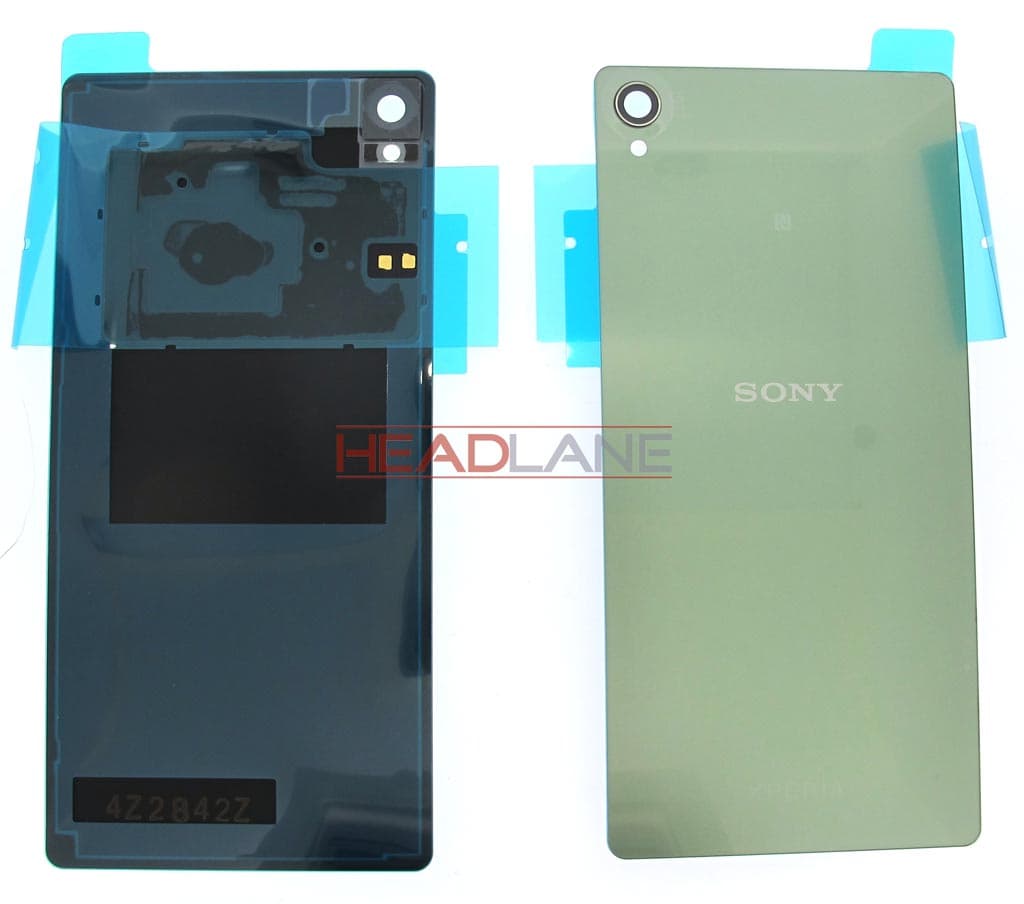 Sony D6603 Xperia Z3 Battery Cover - Silver Green - 1288-7880 - Sony Replacement Part