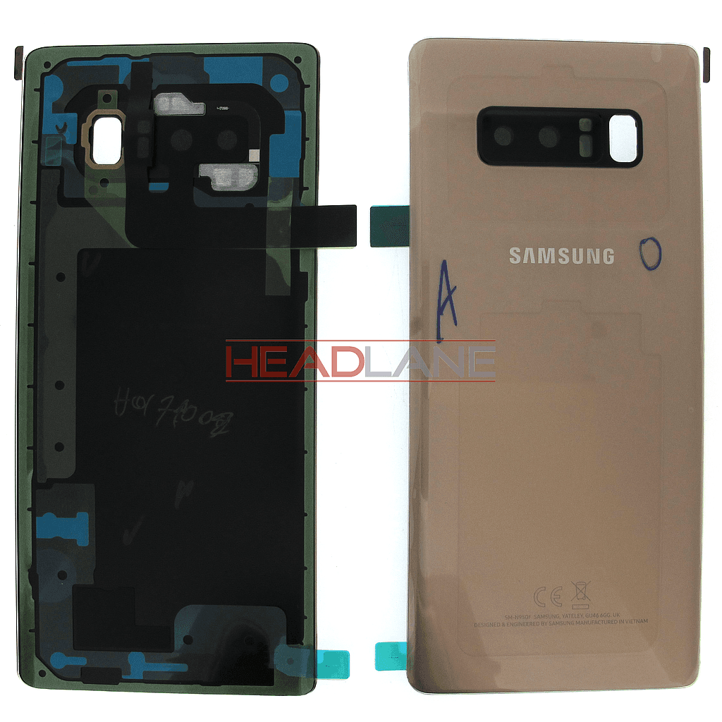Samsung SM-N950 Galaxy Note 8 Battery Cover - Gold - GH82-14979D - Samsung Replacement Part
