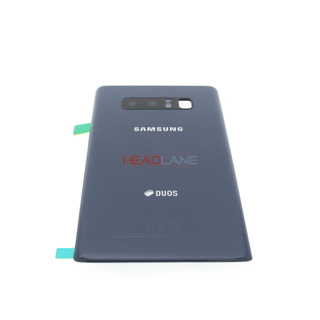 Samsung SM-N950 Galaxy Note 8 DUOS Battery Cover - Blue - GH82-14985B - Samsung Replacement Part