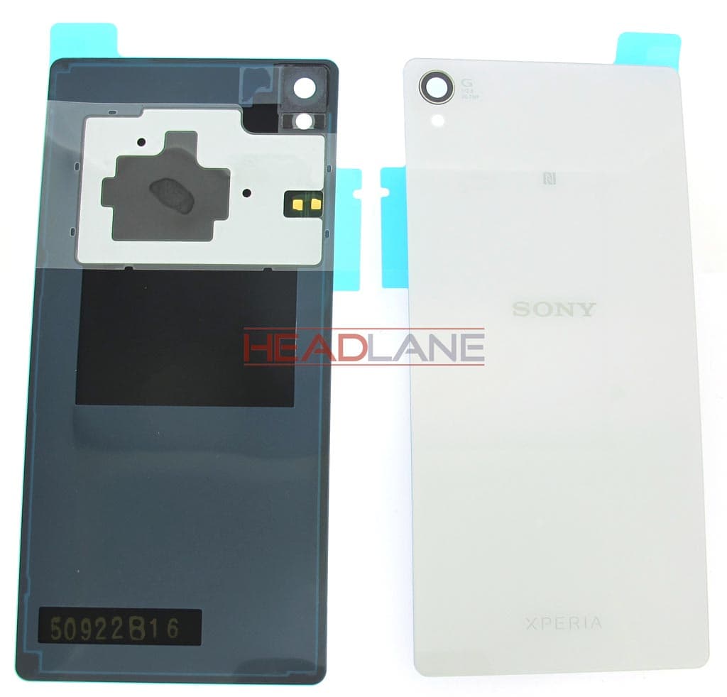 Sony D6603 Xperia Z3 Battery Cover - White - 1288-7840 - Sony Replacement Part