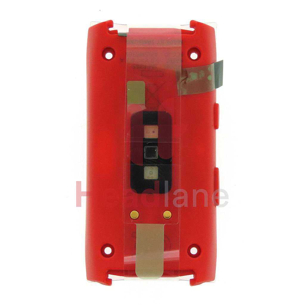 Samsung SM-R365 Galaxy Gear Fit2 Pro Back / Battery Cover - Red - GH82-15064B - Samsung Replacement Part