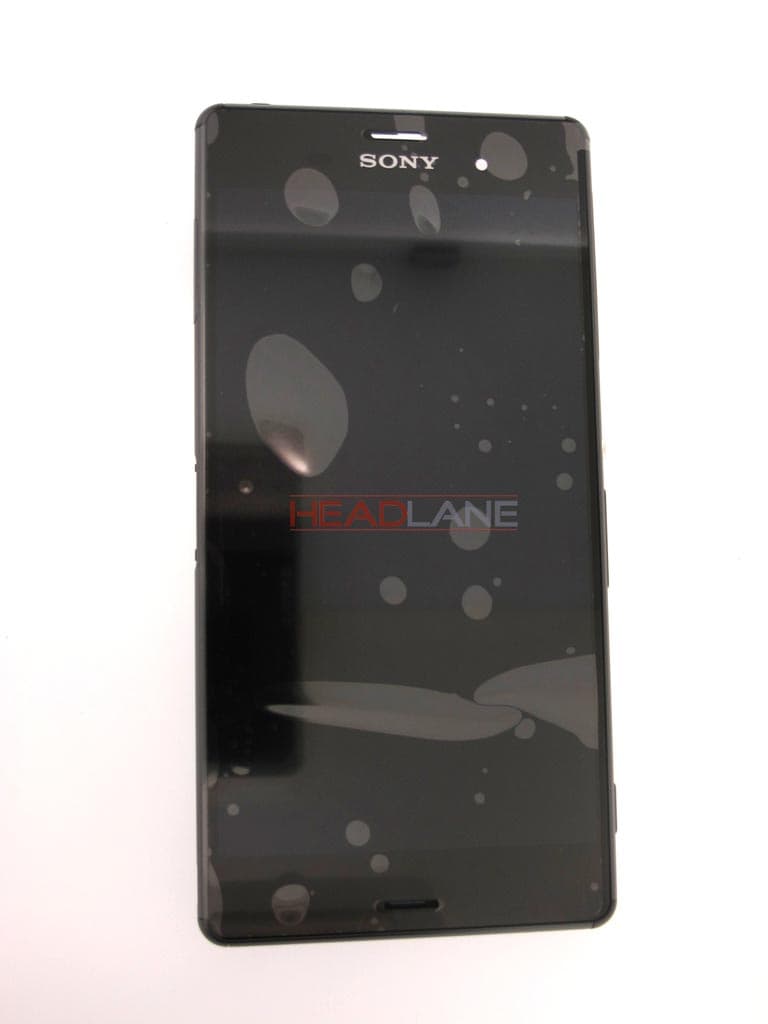 Sony D6603 Xperia Z3 LCD Display / Screen + Touch - Black - 1290-6073 - Sony Replacement Part