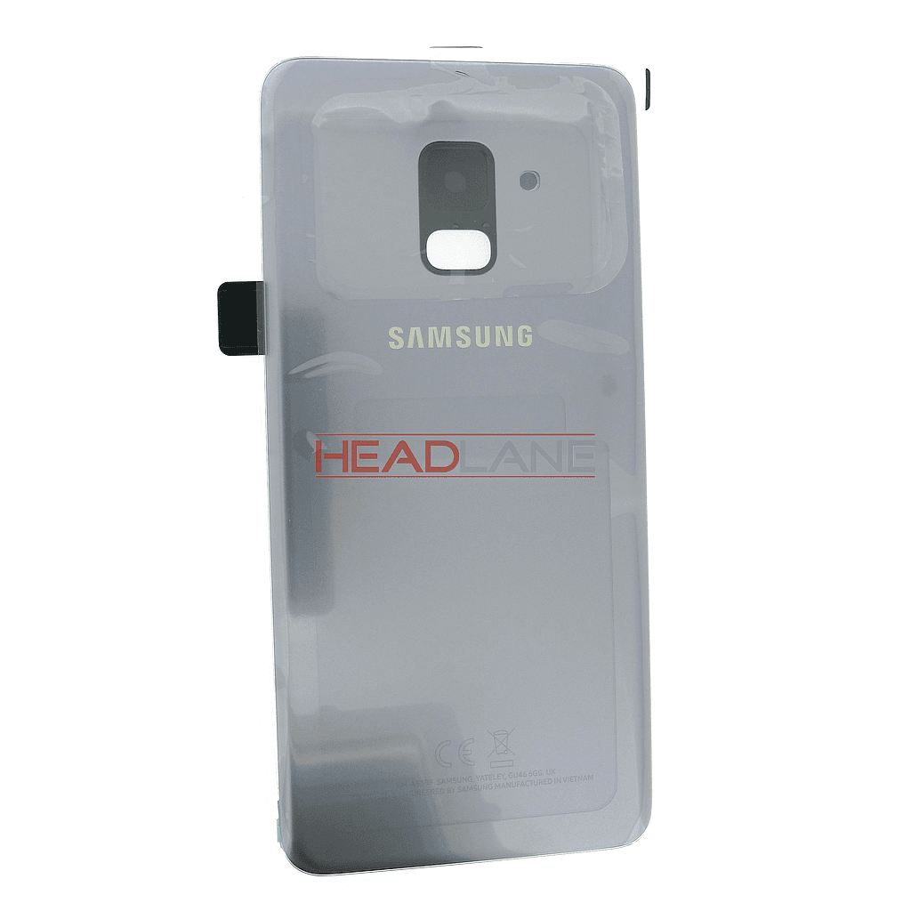 Samsung SM-A530 Galaxy A8 (2018) Battery Cover - Grey - GH82-15551B - Samsung Replacement Part