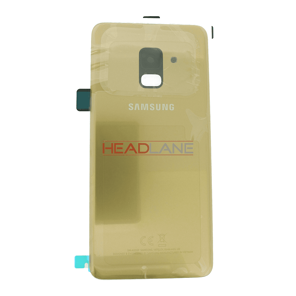 Samsung SM-A530 Galaxy A8 (2018) Battery Cover - Gold - GH82-15551C - Samsung Replacement Part