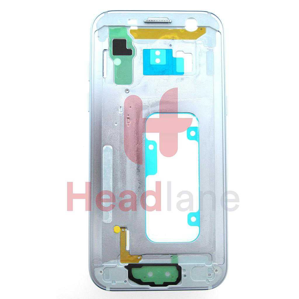 Samsung SM-A320 Galaxy A3 (2017) Middle Cover/Chassis - Blue - GH96-10575C - Samsung Replacement Part