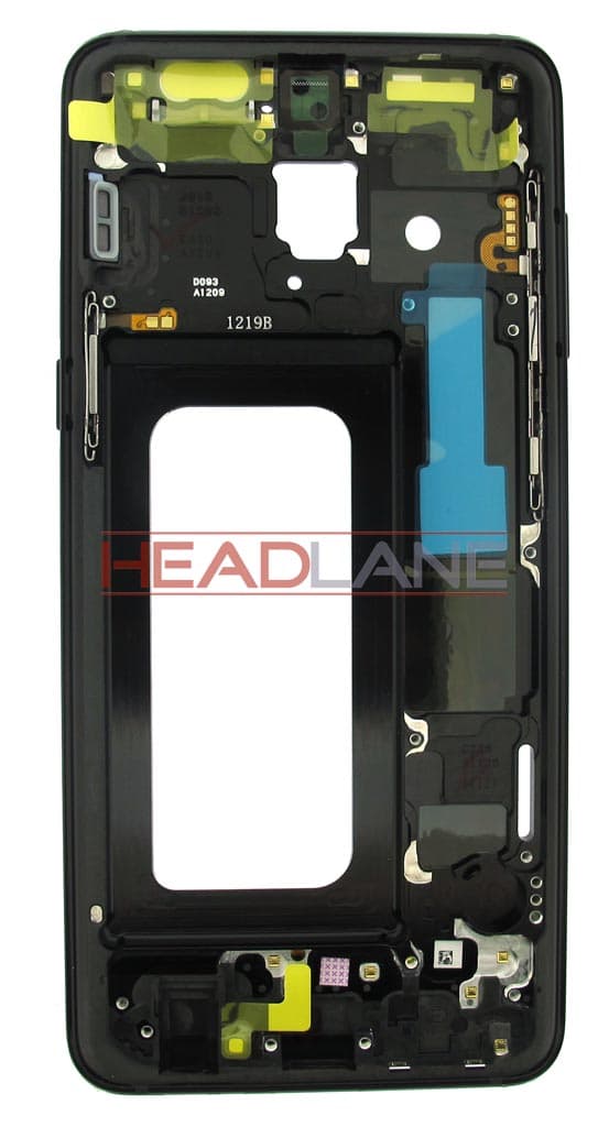 Samsung SM-A530 Galaxy A8 (2018) Front Cover - Black - GH96-11295A - Samsung Replacement Part