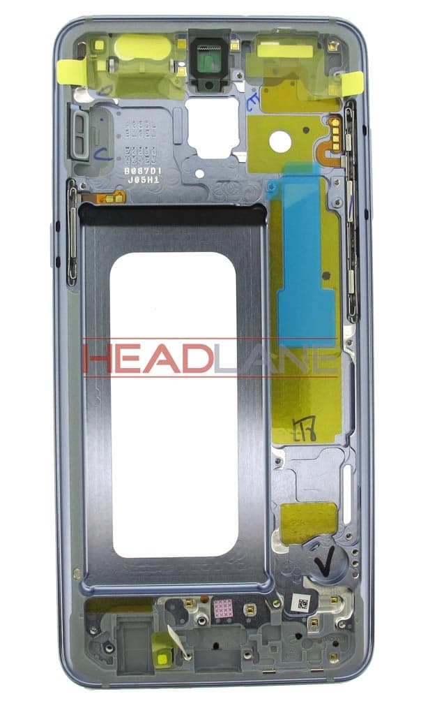 Samsung SM-A530 Galaxy A8 (2018) Front Cover - Grey - GH96-11295B - Samsung Replacement Part