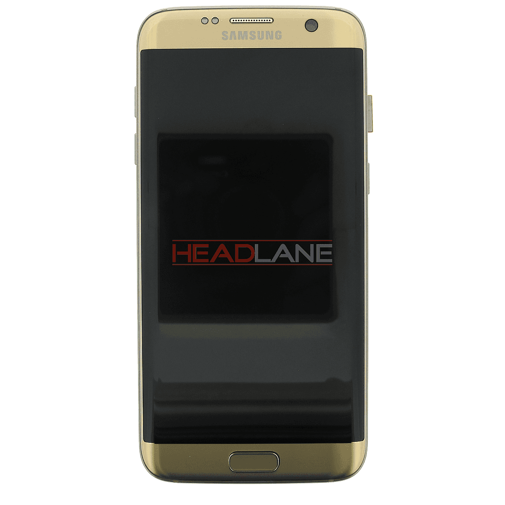 Samsung SM-G9350 Galaxy S7 Edge LCD Display / Screen + Touch - Gold - GH97-18775C - Samsung Replacement Part