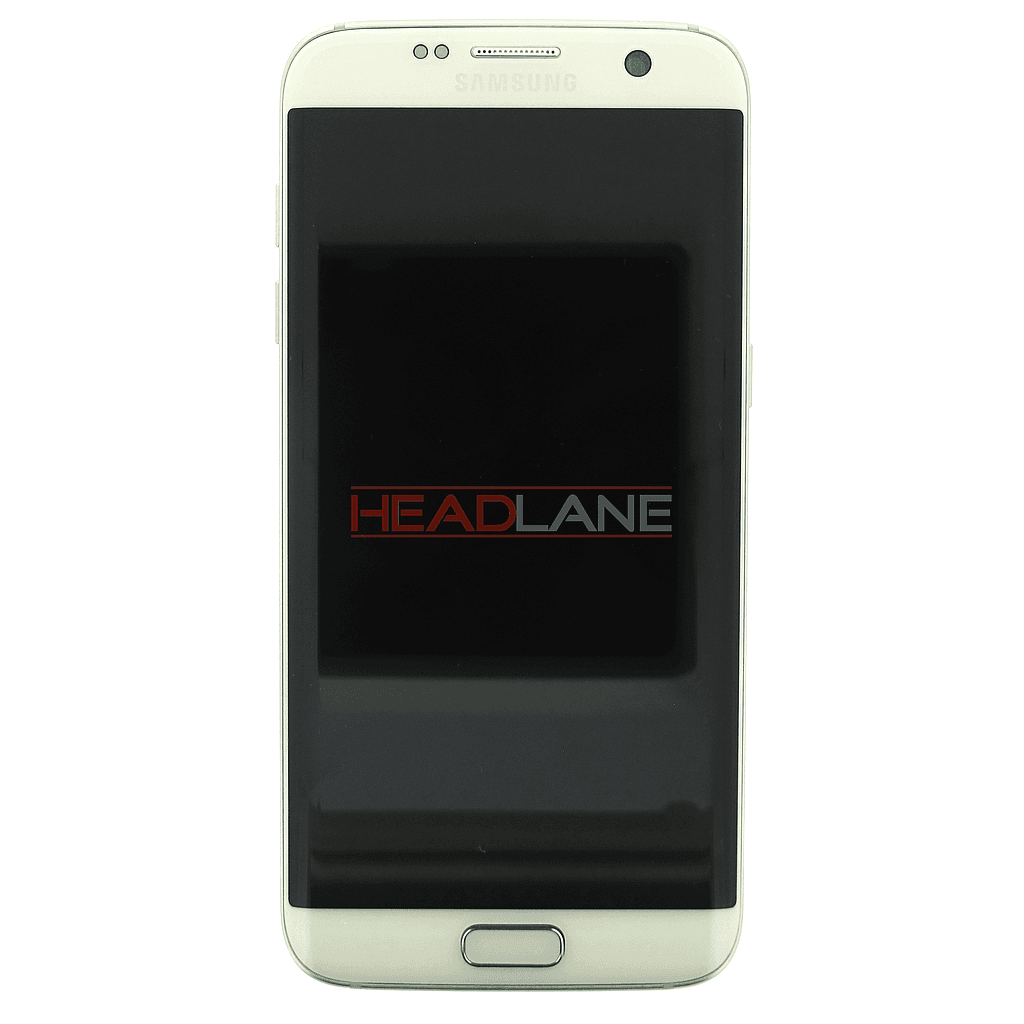 Samsung SM-G9350 Galaxy S7 Edge LCD Display / Screen + Touch - White - GH97-18775D - Samsung Replacement Part