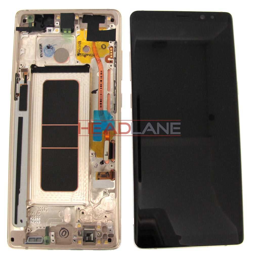 Samsung SM-N950 Galaxy Note 8 LCD Display / Screen + Touch - Gold - GH97-21066D - Samsung Replacement Part