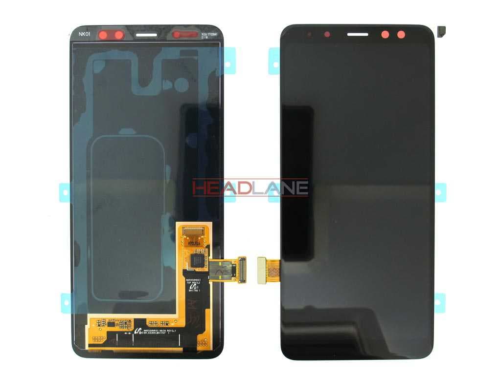 Samsung SM-A530 Galaxy A8 (2018) LCD Touch Black/Grey/Gold - GH97-21406A