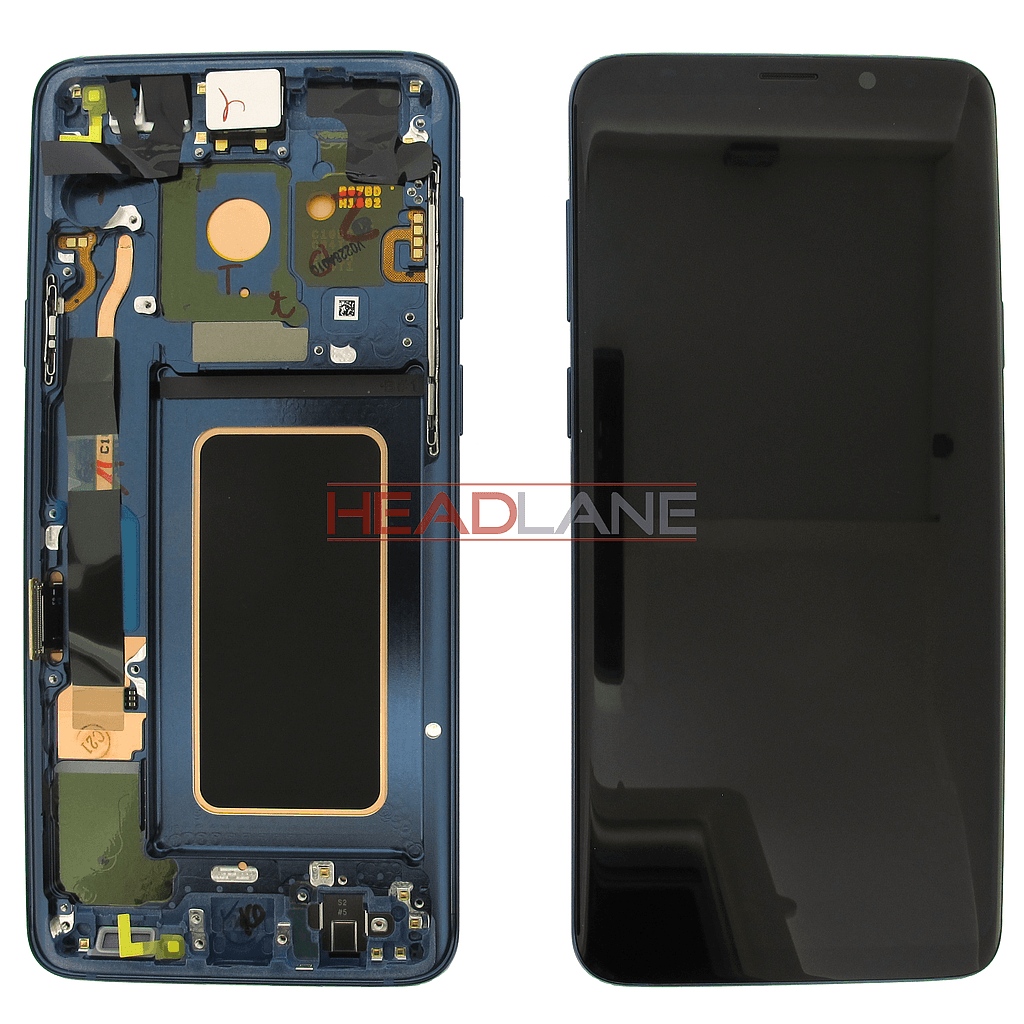 Samsung SM-G965F Galaxy S9+ LCD Display / Screen + Touch - Blue - GH97-21692D - Samsung Replacement Part