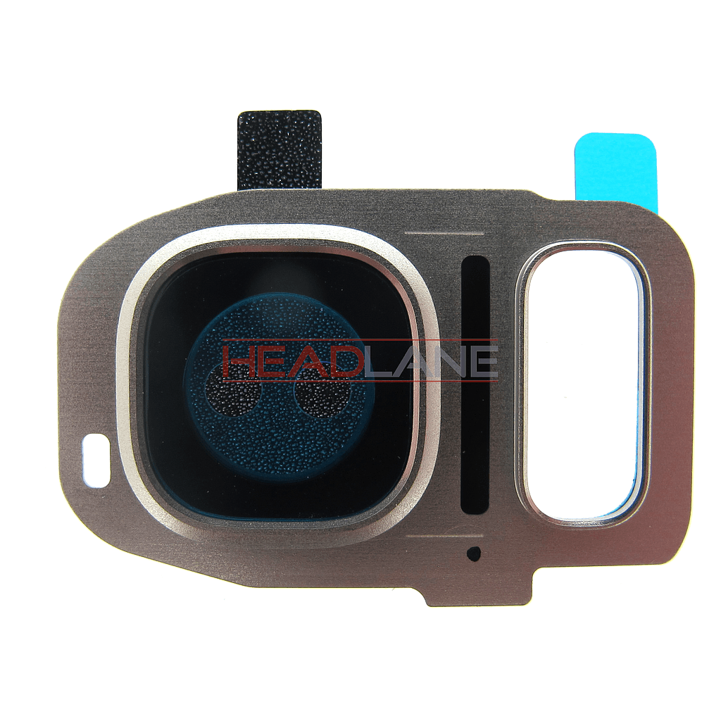 Samsung SM-G930 SM-G935 Galaxy S7/Edge Camera Cover - Silver - GH98-39403B - Samsung Replacement Part