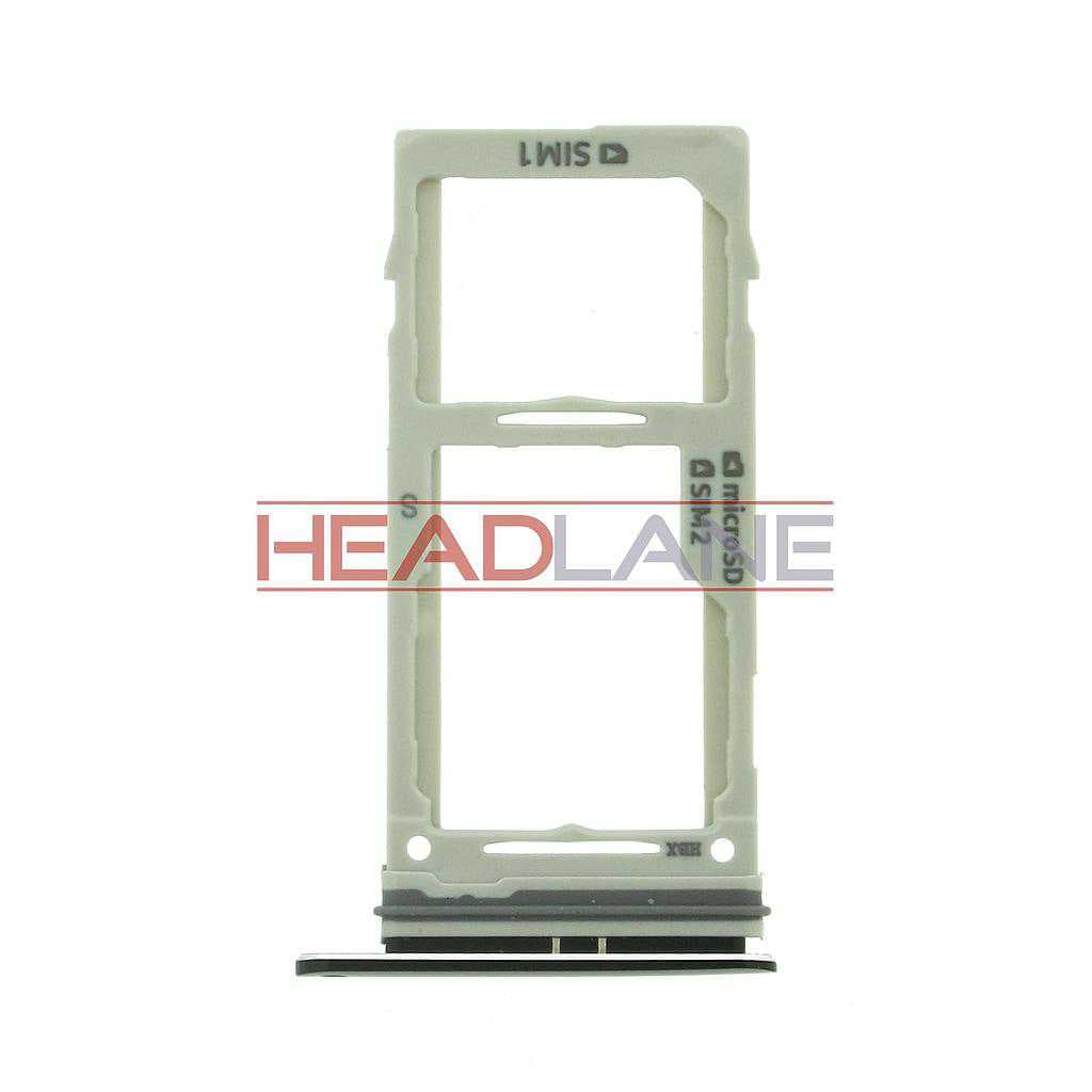 Samsung SM-G960F Galaxy S9 Hybrid SIM Card Tray - Black - GH98-42650A - Samsung Replacement Part