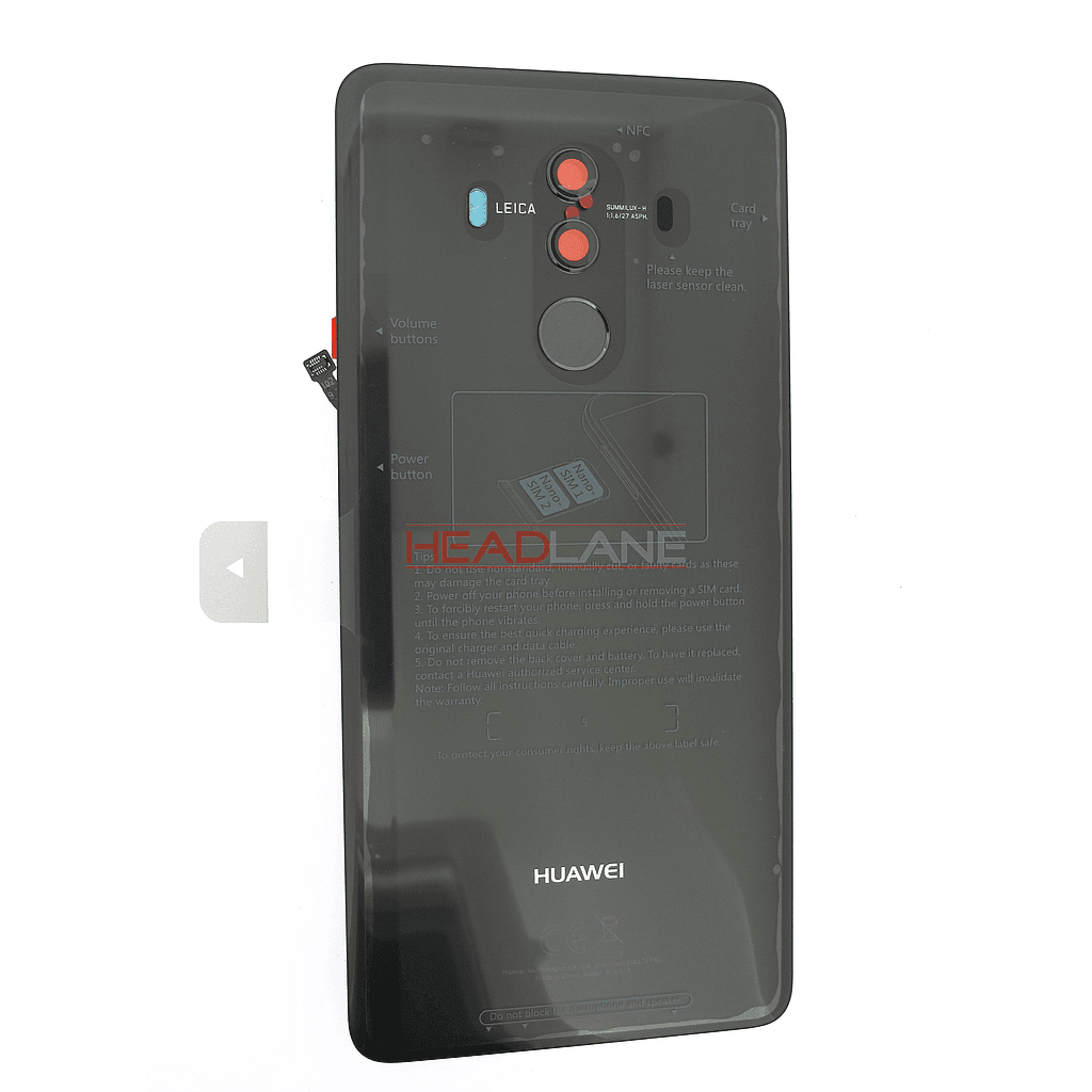 Huawei Mate 10 Pro Battery Cover - Grey - 02351RVX - Huawei Replacement Part
