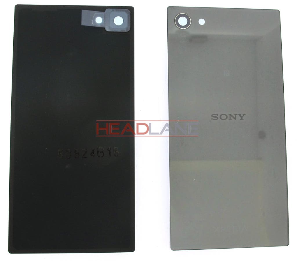 Sony E5803 Xperia Z5 Compact Battery Cover - Black - 1294-9878 - Sony Replacement Part