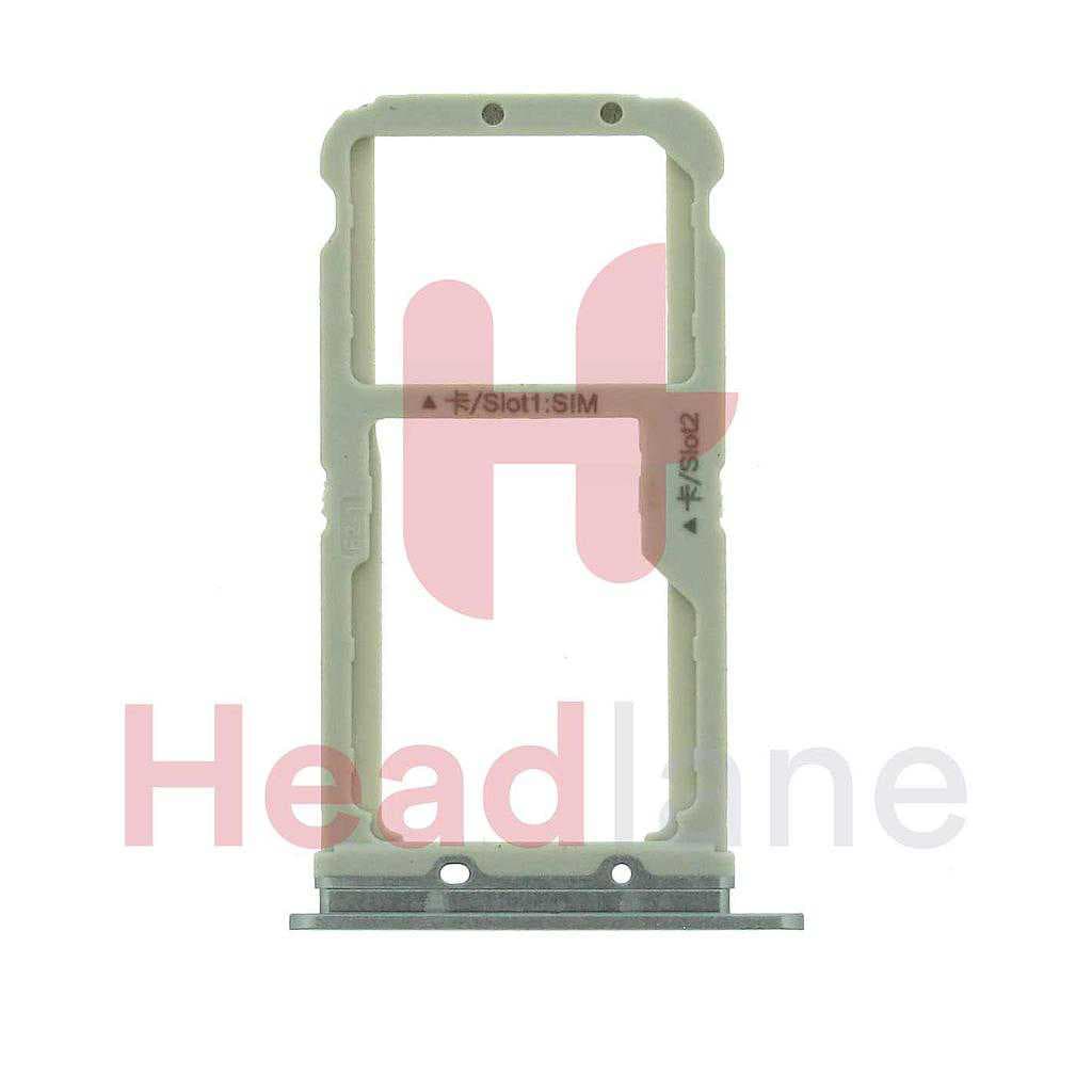 Huawei Honor 9 Memory / SIM Card Tray - Grey - 51661FUY - Huawei Replacement Part