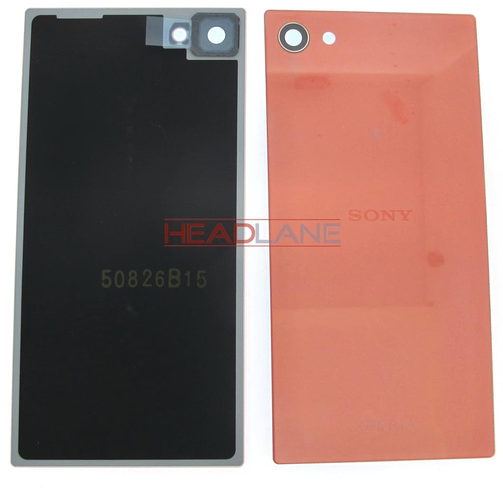 Sony E5803 Xperia Z5 Compact Battery Cover - Coral - 1295-5099 - Sony Replacement Part