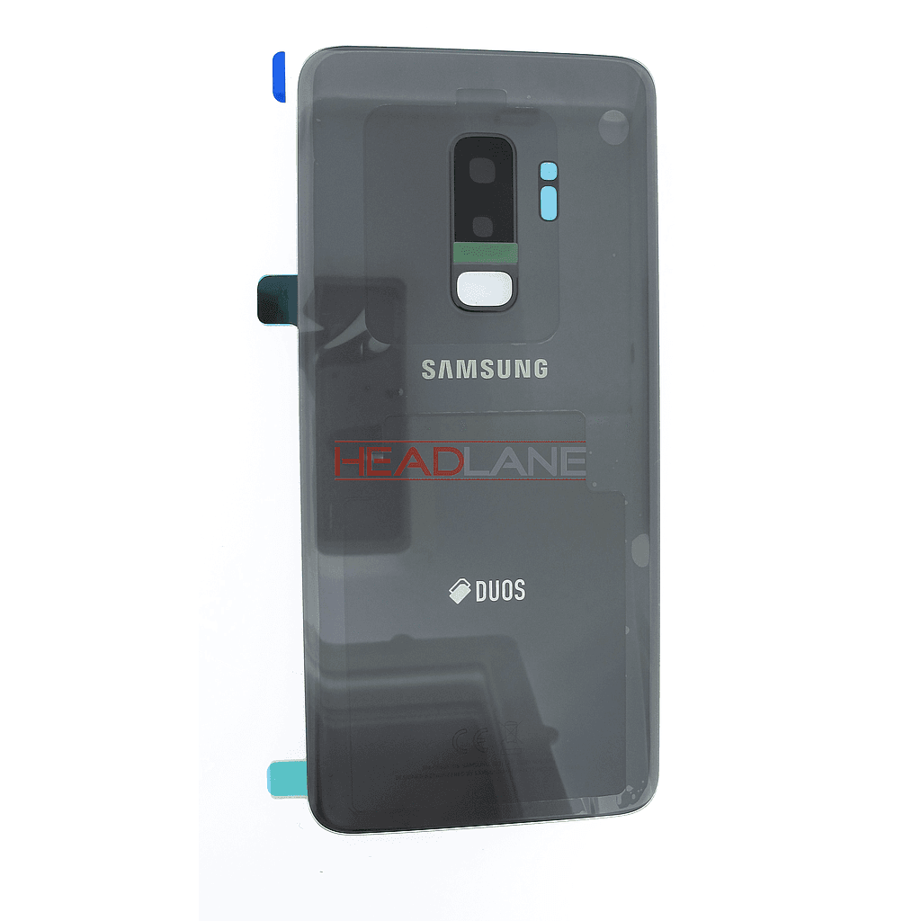 Samsung SM-G965F Galaxy S9+ Hybrid SIM Battery Cover - Grey - GH82-15660C - Samsung Replacement Part