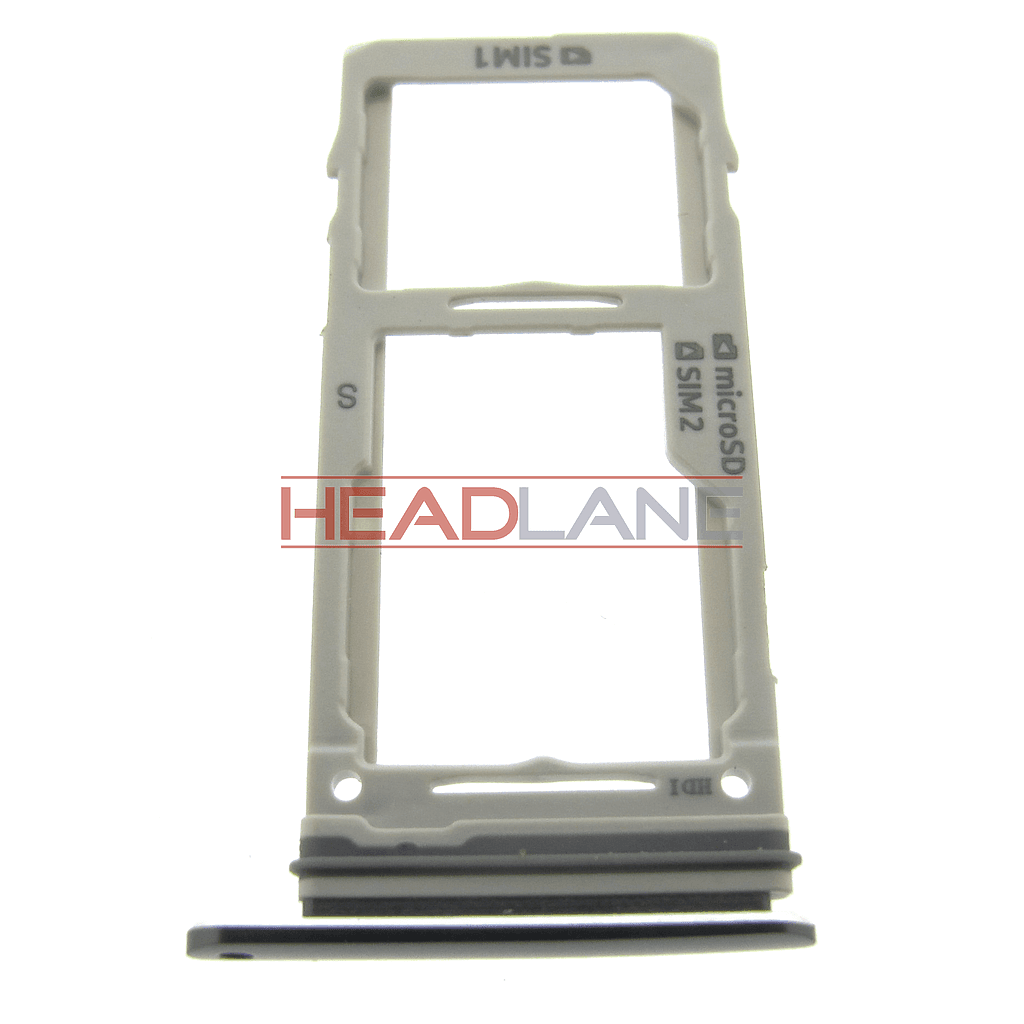 Samsung SM-G965F Galaxy S9+ Hybrid SIM Card Tray - Grey - GH98-42575C - Samsung Replacement Part