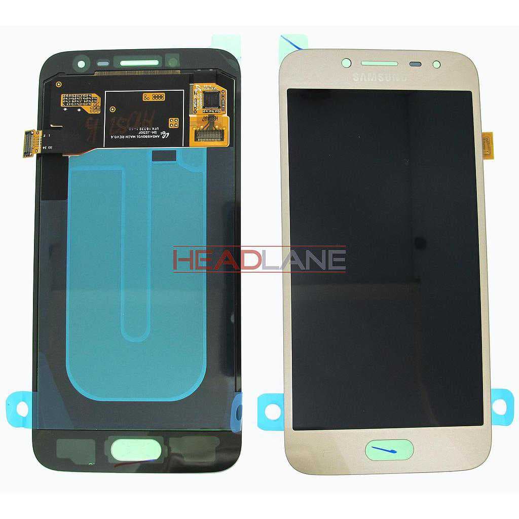 Samsung SM-J250 Galaxy J2 Pro (2018) LCD Display / Screen + Touch - Gold - GH97-21339D - Samsung Replacement Part