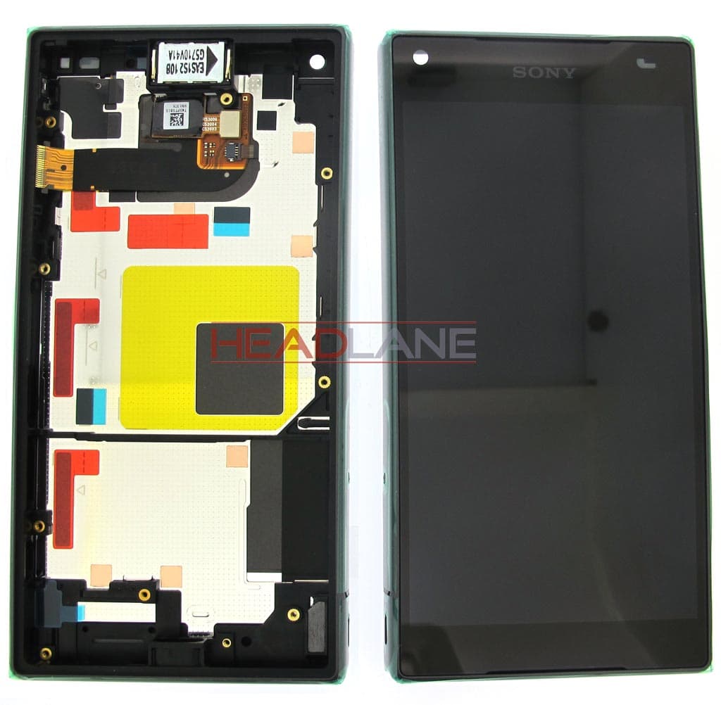 Sony E5803 Xperia Z5 Compact LCD Display / Screen + Touch - Black - 1297-3728 - Sony Replacement Part