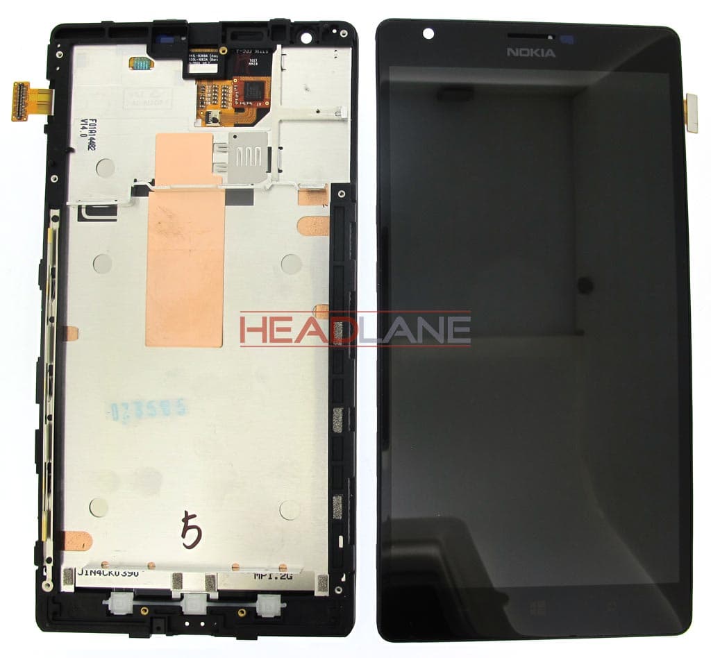Microsoft Lumia 1520 LCD Display / Touch Screen - 00810M9 - Microsoft Replacement Part