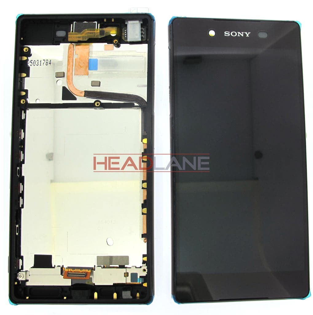 Sony E6533 Xperia Z3+ Dual LCD Display / Screen + Touch - Black - 1293-8465 - Sony Replacement Part