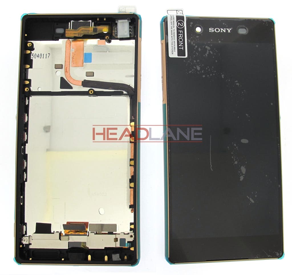 Sony E6533 Xperia Z3+ Dual LCD Display / Screen + Touch - Copper - 1294-1836 - Sony Replacement Part