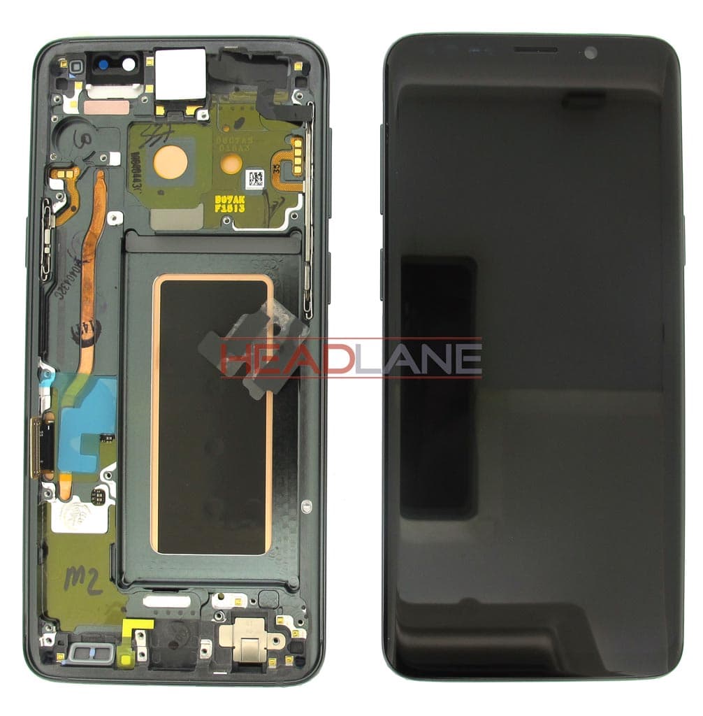 Samsung SM-G960F Galaxy S9 LCD Display / Screen + Touch - Grey - GH97-21697C - Samsung Replacement Part