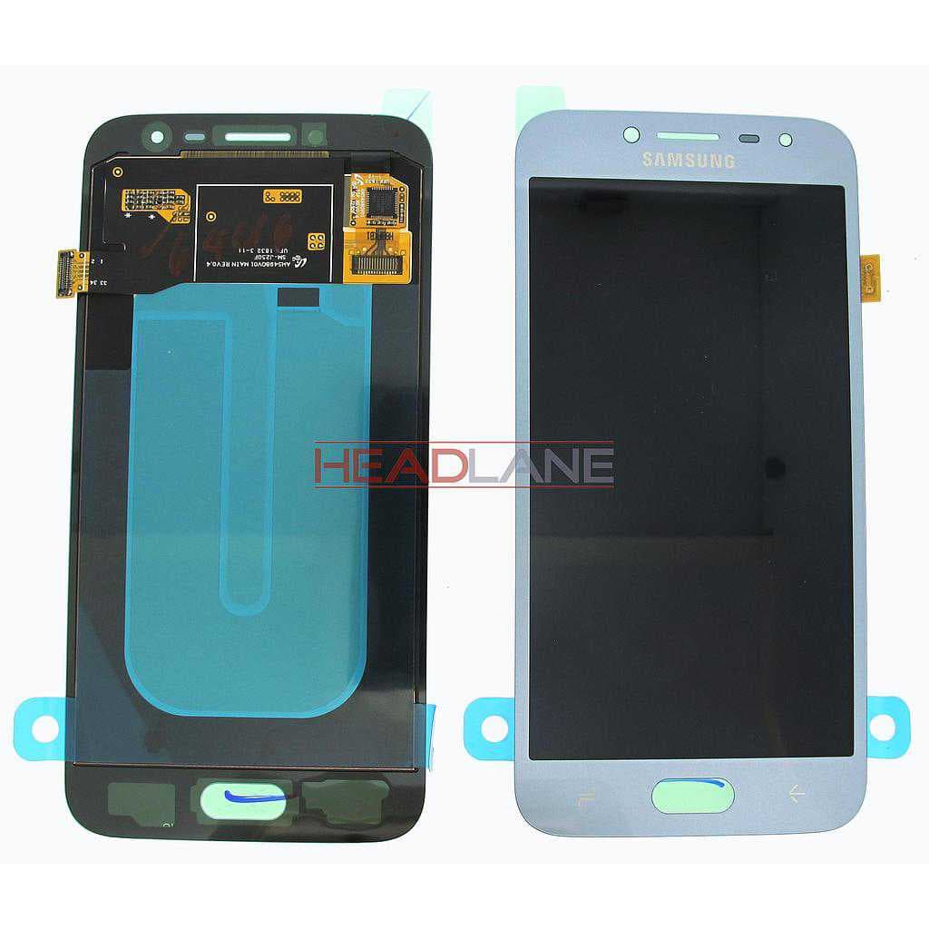 Samsung SM-J250 Galaxy J2 Pro (2018) LCD Display / Screen + Touch - Silver - GH97-21339B - Samsung Replacement Part
