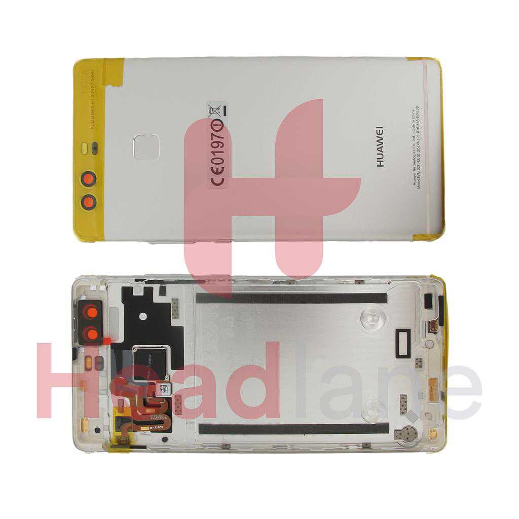 Huawei P9 Battery Cover - Silver - 02350RKB - Huawei Replacement Part