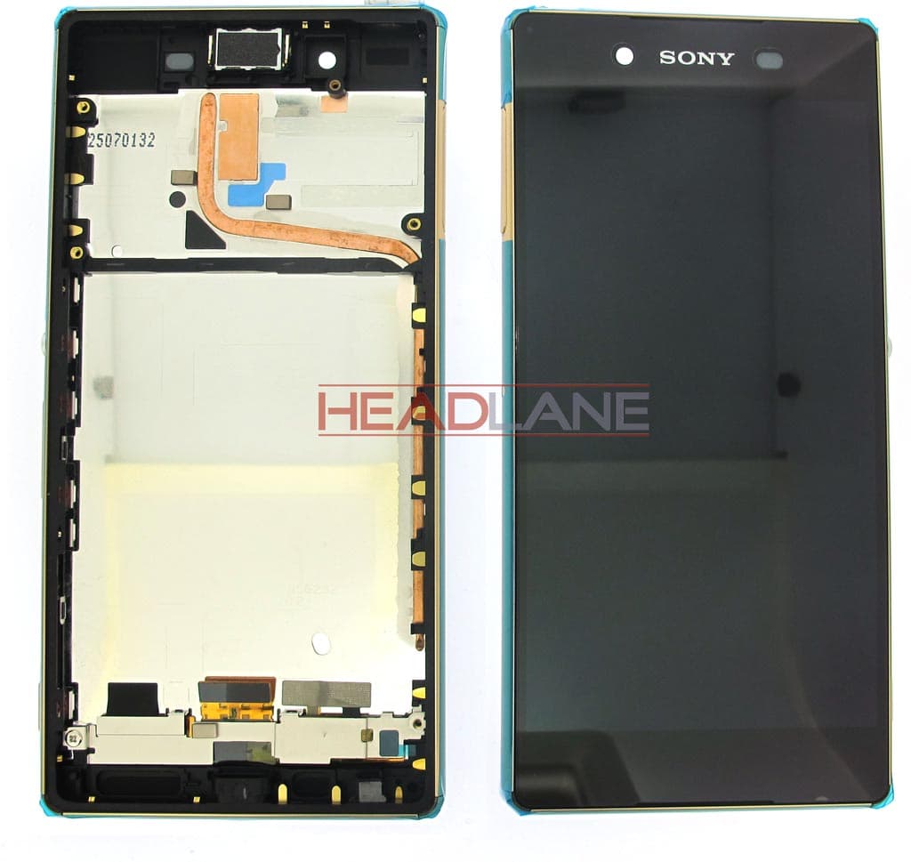 Sony E6553 Xperia Z3+ LCD Display / Screen + Touch - Copper - 1293-1499 - Sony Replacement Part