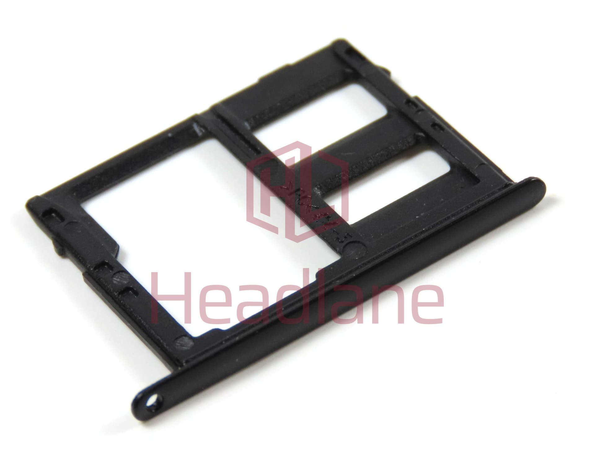 Samsung SM-A600 Galaxy A6 (2018) DUOS SIM Card Tray - Black - GH64-06838A - Samsung Replacement Part