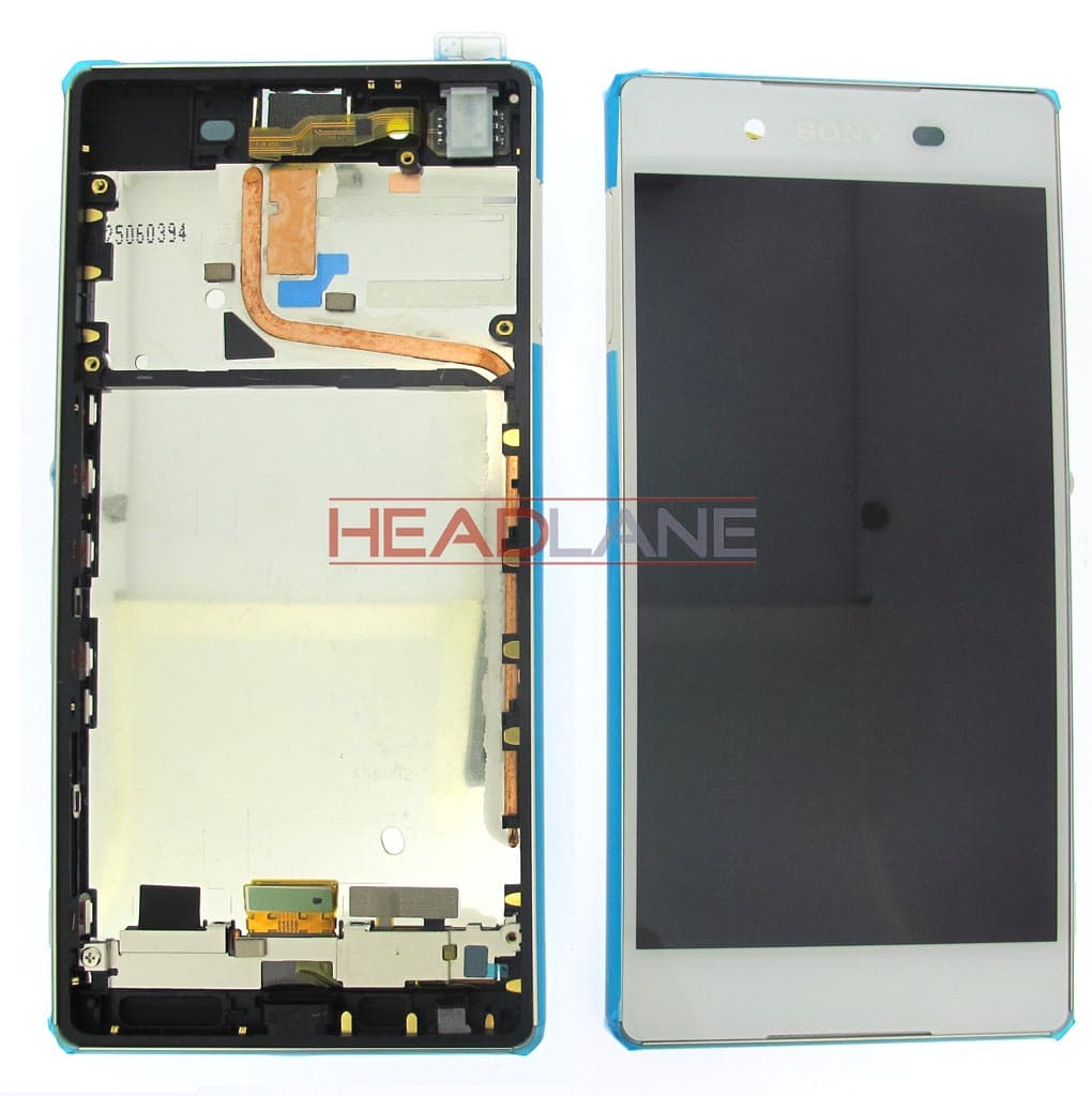 Sony E6553 Xperia Z3+ LCD Display / Screen + Touch - White - 1293-1497 - Sony Replacement Part