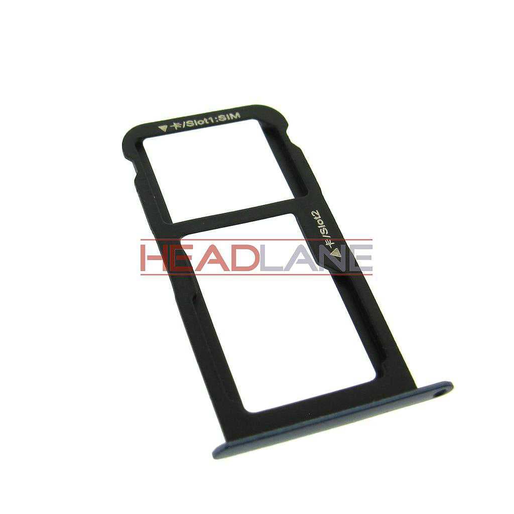 Huawei P10 Lite SIM/SD Card Tray - Blue - 51661EPJ - Huawei Replacement Part