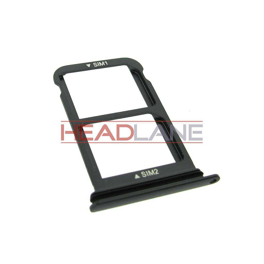 Huawei P20 SIM/SD Card Tray - Black - 51661JBA - Huawei Replacement Part