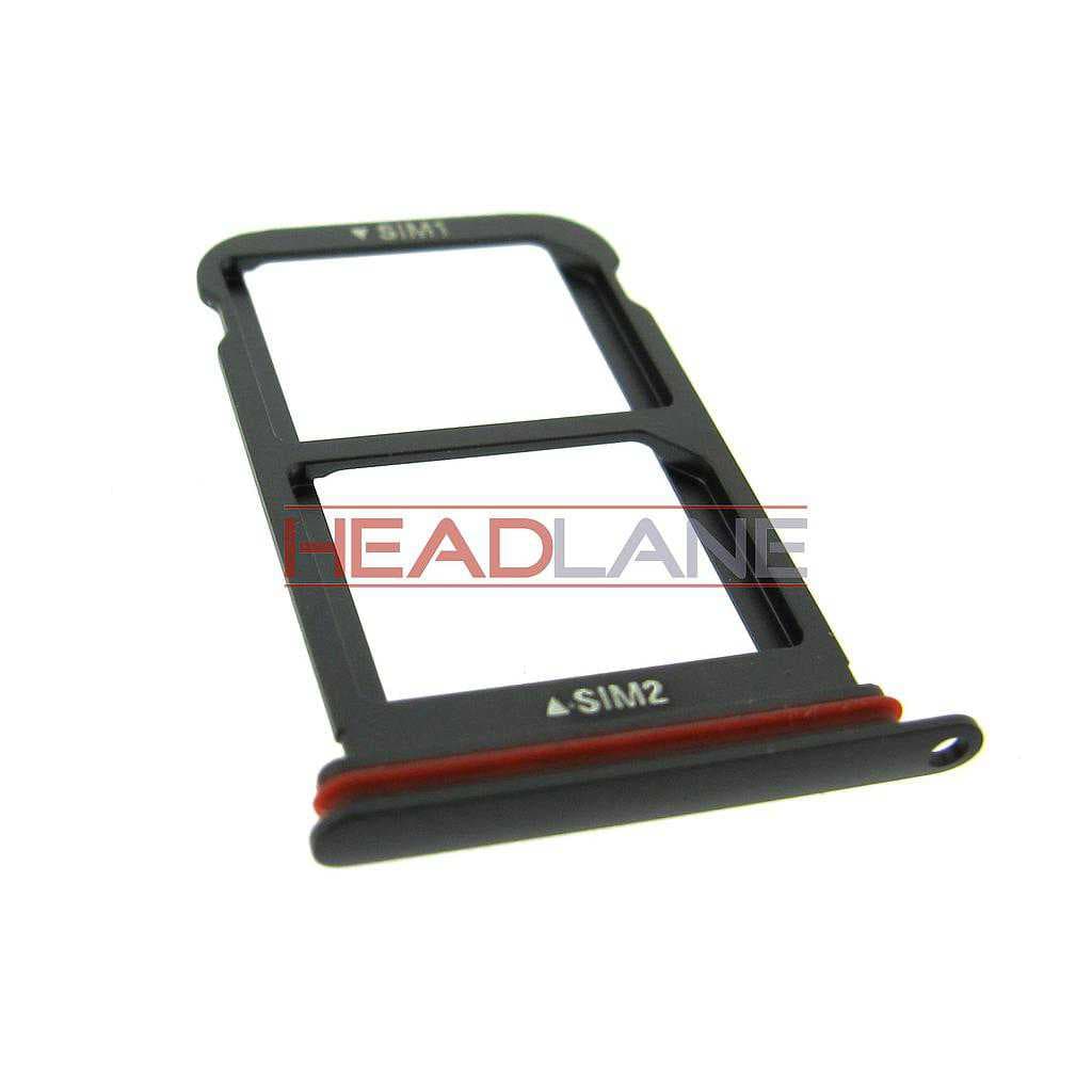Huawei P20 Pro SIM/SD Card Tray - Black - 51661JCK - Huawei Replacement Part
