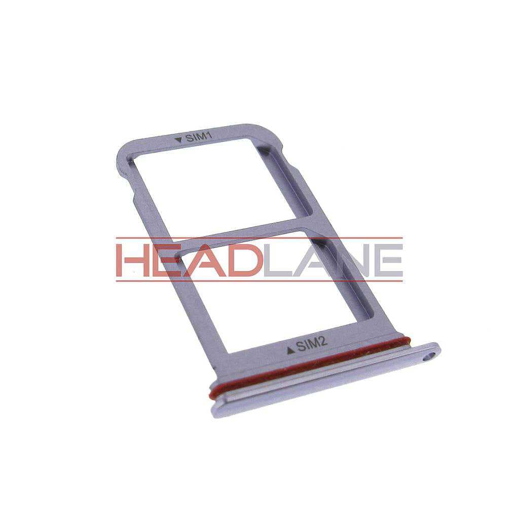 Huawei P20 Pro Sim/SD Card Holder Twilight - 51661JCM - Huawei Replacement Part