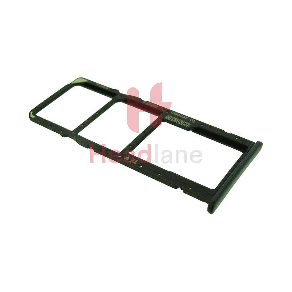 Huawei Y7 (2018) 3 in 1 SIM Card Tray - Black - 97070TDX - Huawei Replacement Part