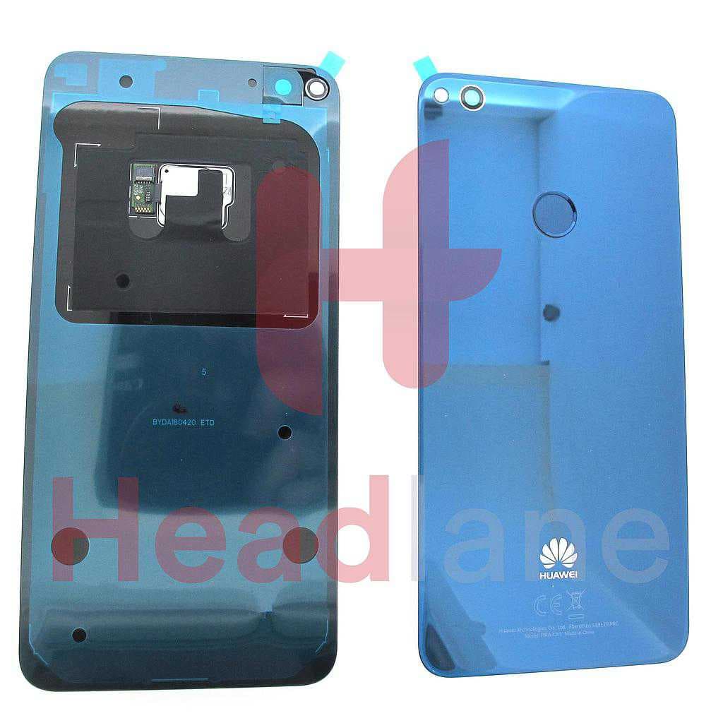 Huawei P8 Lite (2017) Back / Battery Cover - Blue - 02351EXS - Huawei Replacement Part