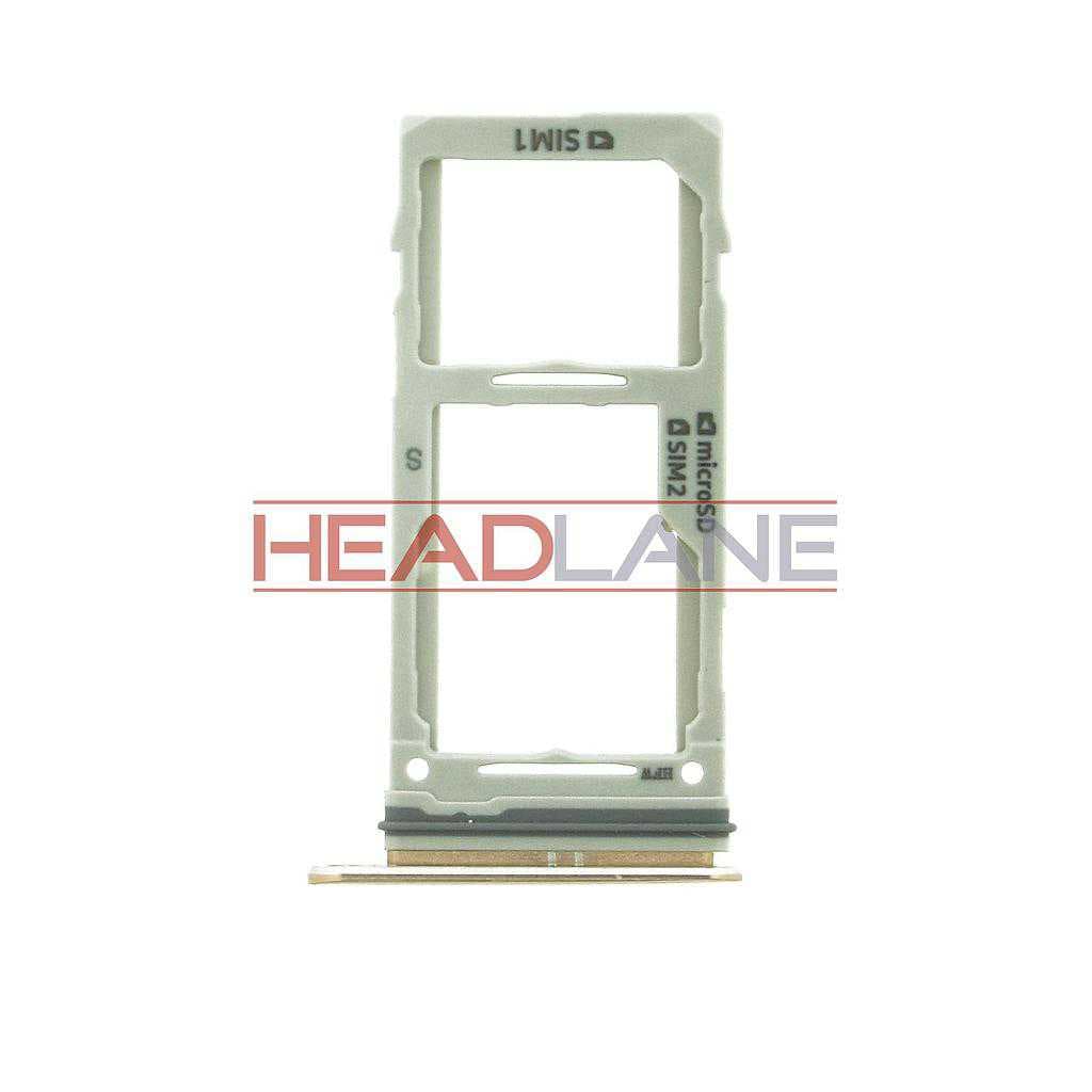 Samsung SM-G960F Galaxy S9 Hybrid SIM Card Tray - Gold - GH98-42650E - Samsung Replacement Part