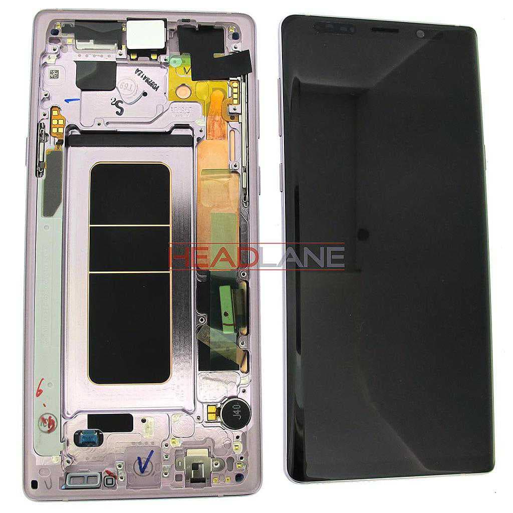 Samsung SM-N960 Galaxy Note 9 LCD Display / Screen + Touch - Lavender - GH97-22270E - Samsung Replacement Part