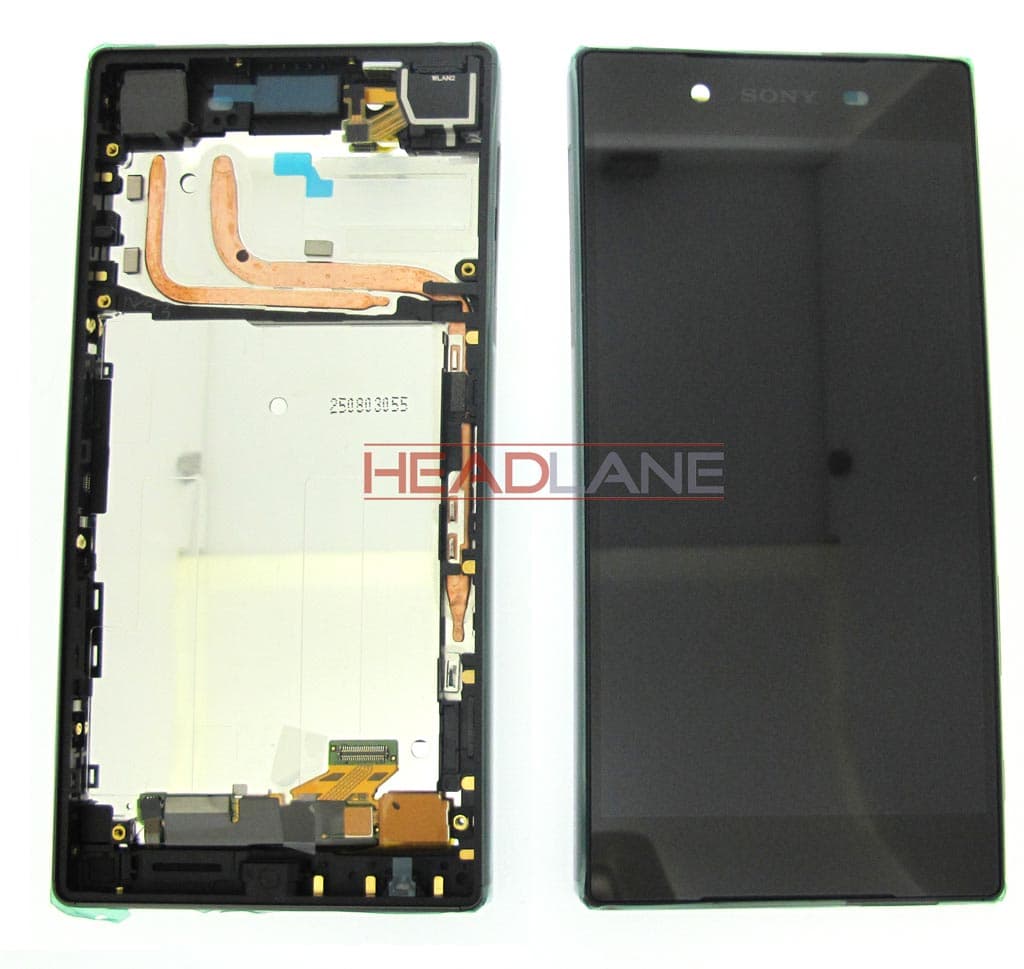 Sony E6653 Xperia Z5 LCD Display / Screen + Touch - Black - U50034962 - Sony Replacement Part